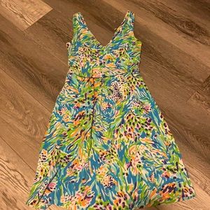 Lily Pulitzer Dress  navy bright S small